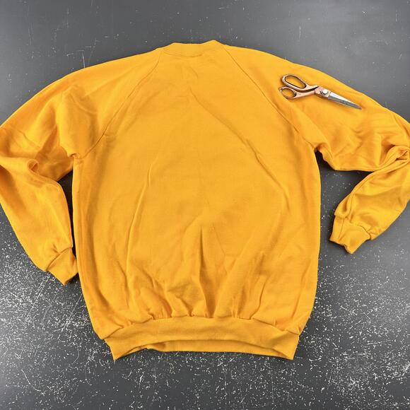 VTG Union Pacific Sweatshirt Mens Large Yellow "Big Boy" Train 4884 Steam Engine - Picture 8 of 9
